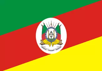 Bandeira estado Rio Grande do Sul