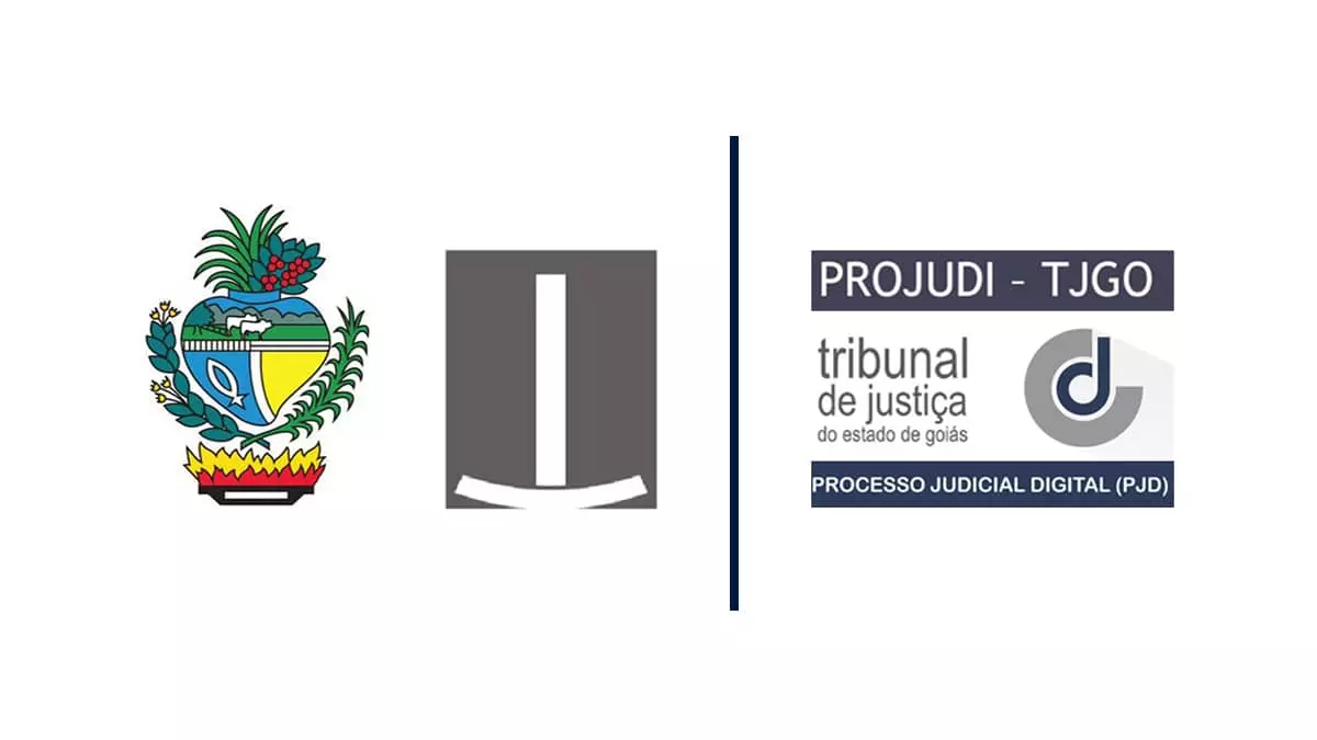 Projudi GO Logo do tribunal de justiça de Goiás